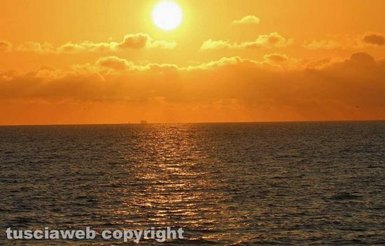 Tarquinia - Tramonto alle Saline