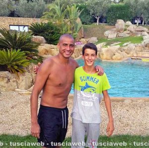 Edoardo Bertocci con Trezeguet