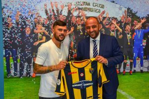 Foresti con Nicholas Bensaja