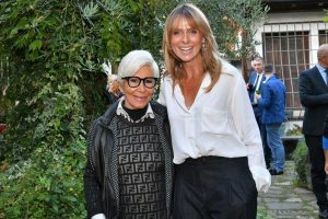 Serena Autieri a casa di Anna Fendi