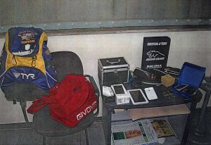 La refurtiva recuperata dai poliziotti 