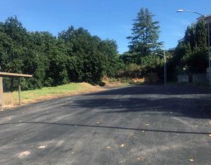 Il parcheggio alla Mazzetta