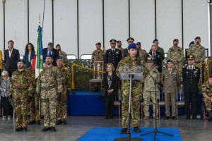 Viterbo - Cambio al vertice del terzo Reos dell'esercito - Il colonnello Nicola Basti