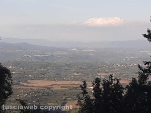 Panoramica da Cimini