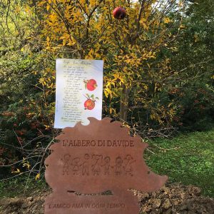 Piantato il melograno per Davide Ciuffreda