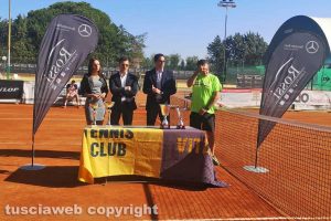 Sport - Tennis - La premiazione del torneo Open Mercedes Rossi