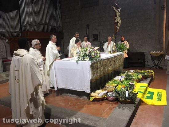 Viterbo - La messa in onore di San Francesco