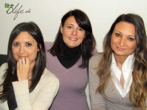 Blife - Manuela Benedetti, a destra, con le colleghe
