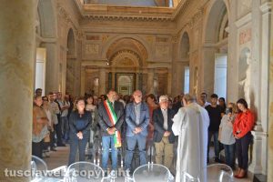 Tarquinia - L'inaugurazione del salone di palazzo Bruschi Falgari