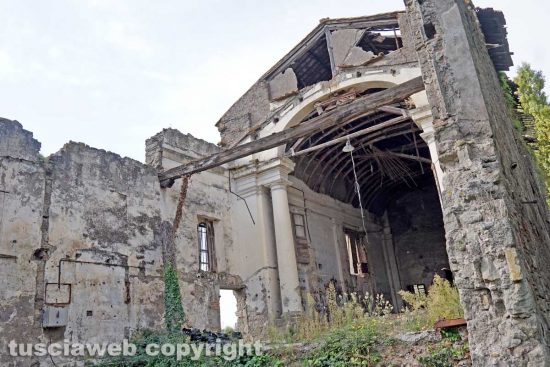 Viterbo - La chiesa di Valle Faul