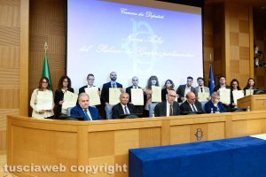 Roma - Giordano Piacenti premiato alla camera dei deputati dalla fondazione Italia - Usa