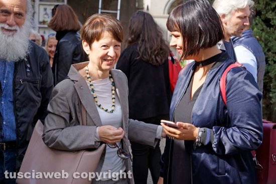 Viterbo - Danila Corbucci (sulla sinistra)