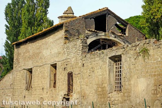 Viterbo - La chiesa di Valle Faul