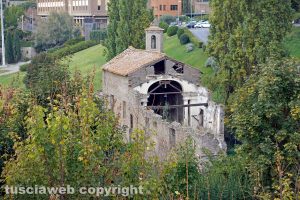 Viterbo - La chiesa di Valle Faul