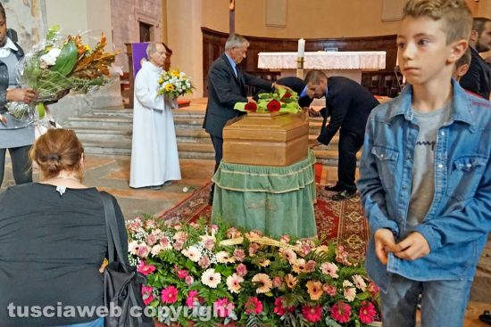 Viterbo - I funerali di Teresa Blasi