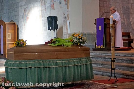 Viterbo - I funerali di Teresa Blasi