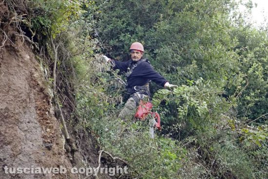 Viterbo - La Quercia - I rocciatori all'Acquabianca