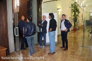 Viterbo - Elezioni per il nuovo rettore all'aula magna di Santa Maria in Gradi