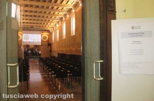Viterbo - Elezioni per il nuovo rettore all'aula magna di Santa Maria in Gradi