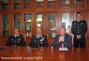 La conferenza stampa in procura