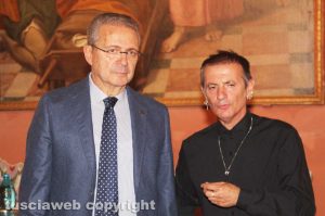 Antonello Ricci con Giancarlo Gabbianelli 