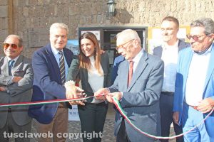 Viterbo - Il workshop di VisiTuscia - Il taglio del nastro