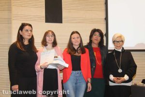Le seconde classificate del concorso "A Silvia" Roberta Menegazzi e Arianna Mazzei