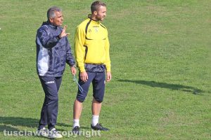 Sport - Calcio - Viterbese - Giovanni Lopez e Stefano Antezza