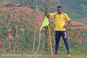 Sport - Calcio - Viterbese - Emmanuel Besea a bordo campo