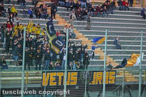 Sport - Calcio - Viterbese - La curva gialloblù