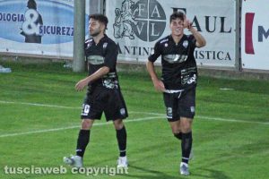 Sport - Calcio - Viterbese - Mario Pacilli e Marco Simonelli
