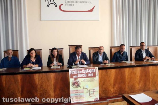Viterbo - Camera di Commercio - Presentazione Feste dalla castagna 2019