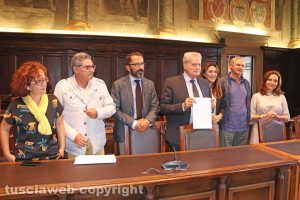 Viterbo - Comune - Viene siglato il Patto della notte