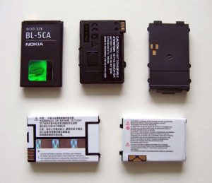Le prime batteria del cellulare