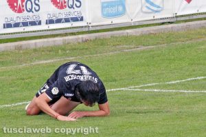 Sport - Calcio - Viterbese - Sebastiano Svidercoschi dopo un'occasione sbagliata