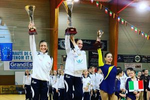 Sport - Pattinaggio artistico - Ludovica Delfino sul podio di Hettange-Grande