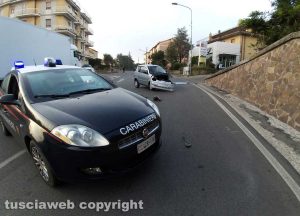 Montefiascone - Incidente in via Aldo Moro