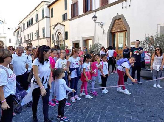 Capranica - Francigena in rosa