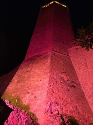 Valentano - Ottobre rosa - La Rocca Farnese