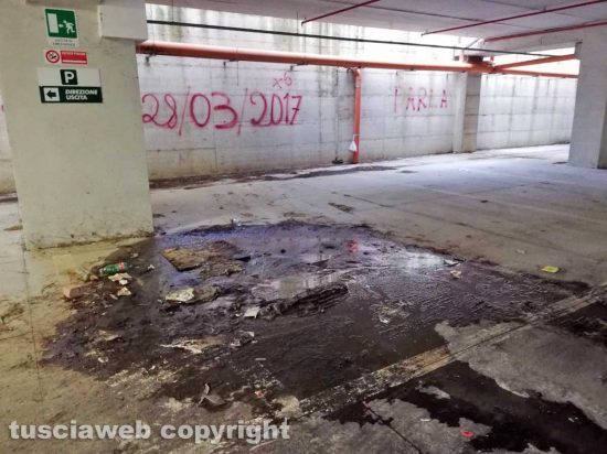 Nepi - I parcheggi del condominio San Bernardo