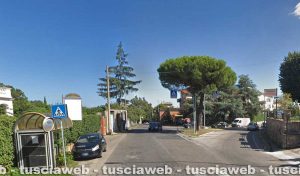 Ronciglione - Il luogo dell'incidente 