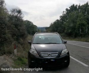 Viterbo - Il traffico sulla Sammartinese 