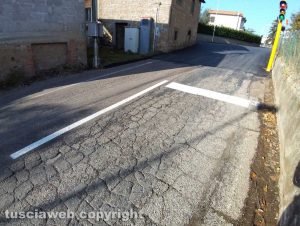 Montefiascone - Segnaletica in via Fiordini