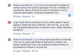 L'imbarazzante lite su Facebook tra Rosanna De Marchi e Luigi Avella