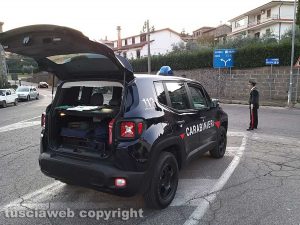 Controlli dei carabinieri sulla Umbro Casentinese