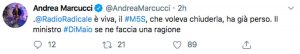 Il post di Andrea Marcucci sui fondi in manovra per radio radicale