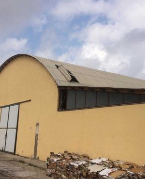 Montalto di Castro - I danni causati dalla tromba d'aria