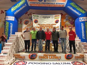 Viterbo - Il podio dei circuiti mtb Csi