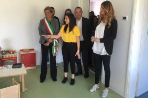 L'inaugurazione del nuovo asilo di Sacrofano