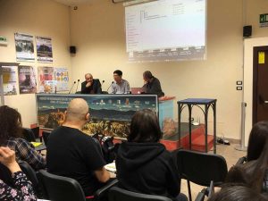Civita di Bagnoregio - Cna - Un momento della masterclass di Luca Raffaelli